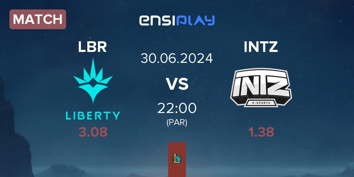Match Liberty LBR vs INTZ | 30.06