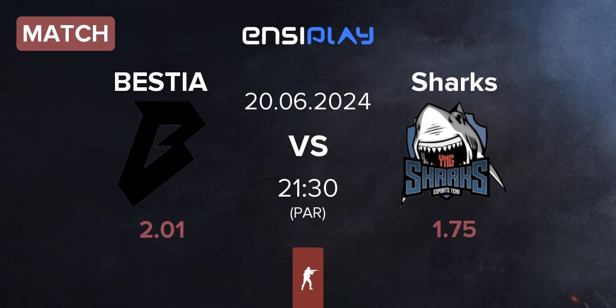 Match BESTIA vs Sharks Esports Sharks | 19.06