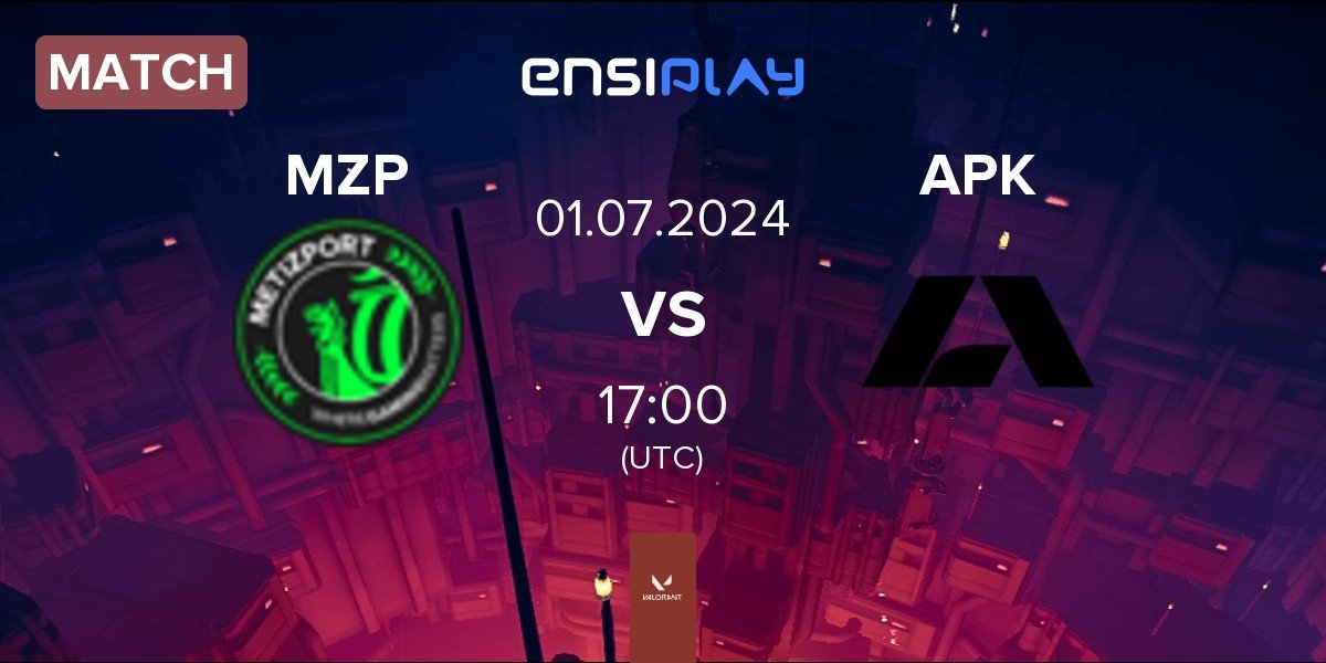 Match Metizport MZP vs Apeks APK | 01.07