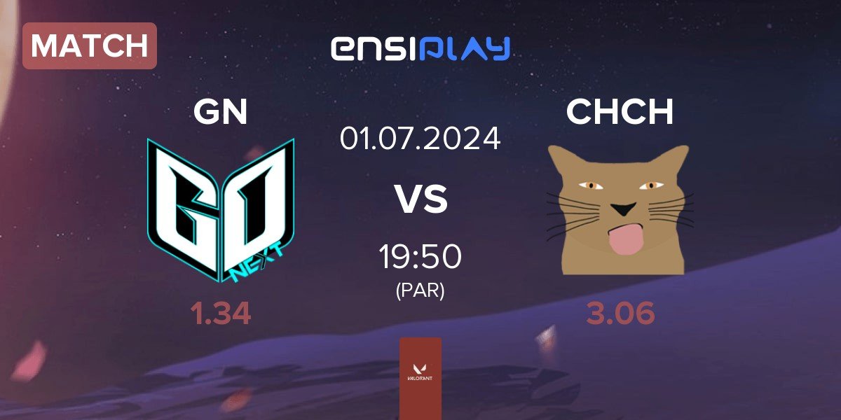 Match GoNext Esports GN vs Chipi Chapa's CHCH | 01.07