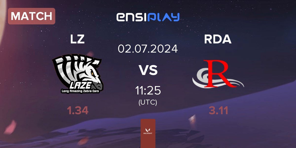 Match LaZe LZ vs Reve Drift Arena RDA | 02.07