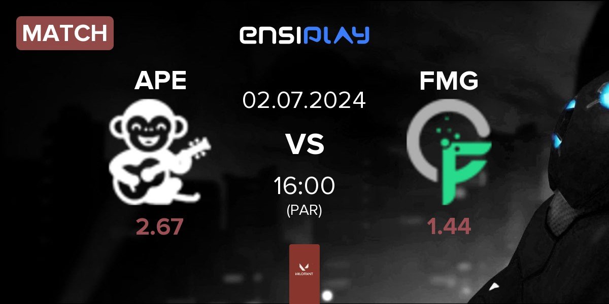 Match apinaorkesteri APE vs Formulation Gaming FMG | 02.07