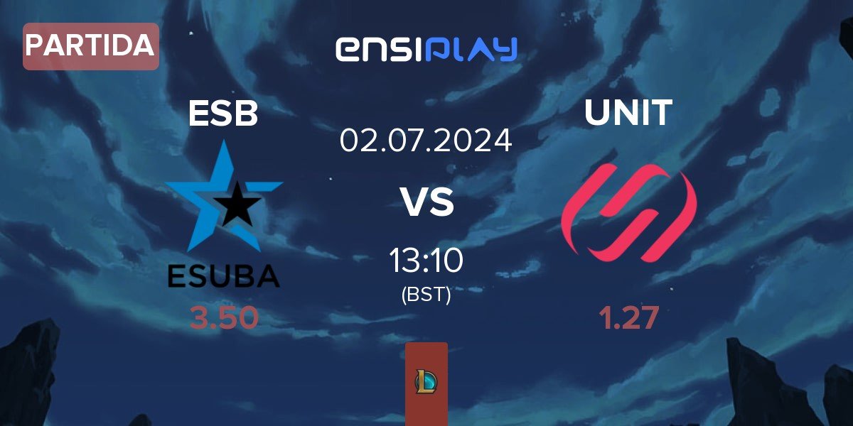 Partida eSuba ESB vs Team UNiTY UNIT | 02.07