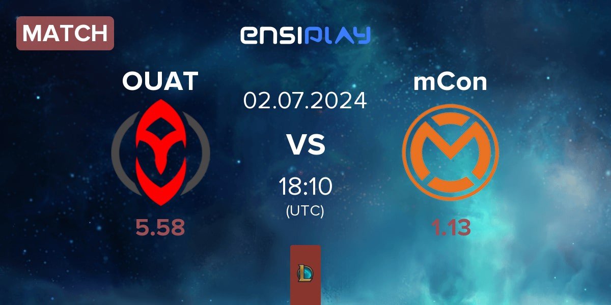 Match Once Upon A Team OUAT vs mCon esports mCon | 02.07