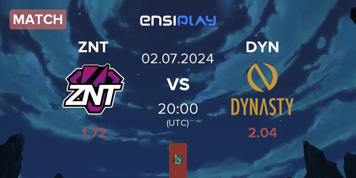 Match ZennIT ZNT vs Dynasty DYN | 02.07