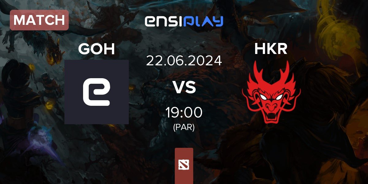 Match Gods of Hell GOH vs Hokori HKR | 22.06