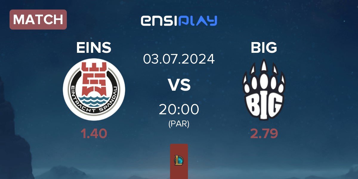 Match Eintracht Spandau EINS vs BIG | 03.07