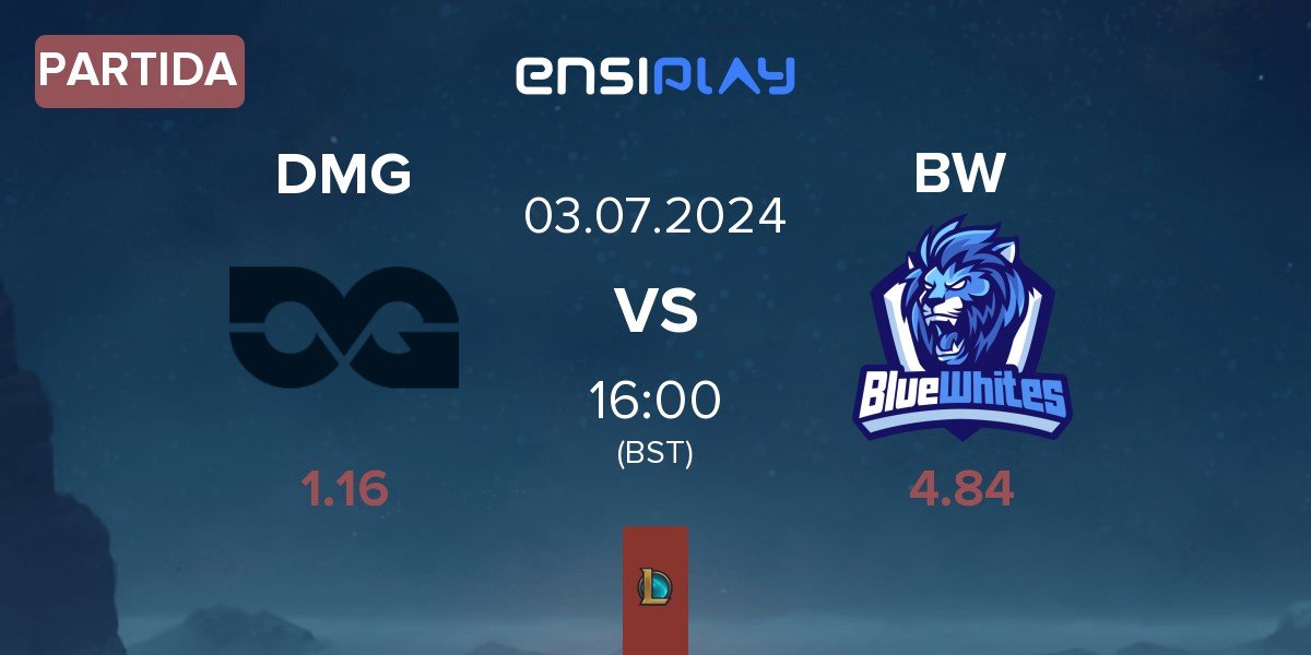 Partida DMG Esports DMG vs BlueWhites BW | 03.07