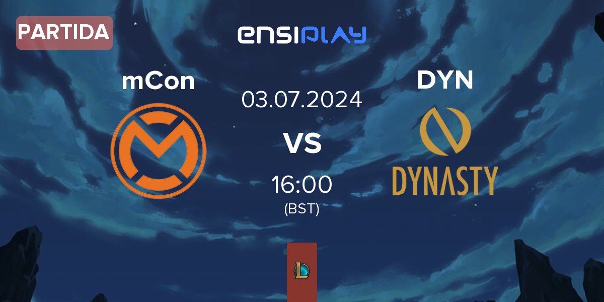Partida mCon esports mCon vs Dynasty DYN | 03.07