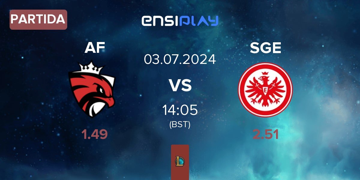 Partida Austrian Force willhaben AF vs Eintracht Frankfurt SGE | 03.07