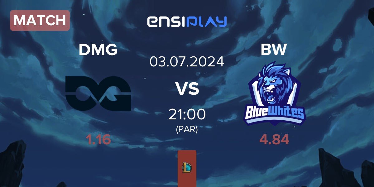 Match DMG Esports DMG vs BlueWhites BW | 03.07