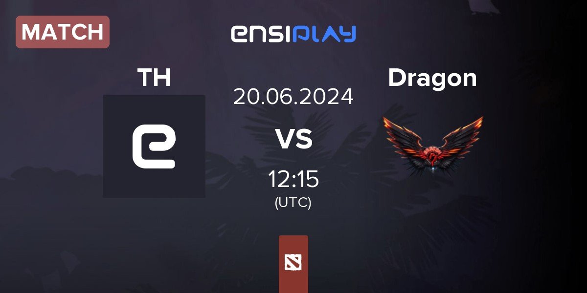 Match Team Hryvnia Hryvnia vs Dragon Esports Dragon | 20.06