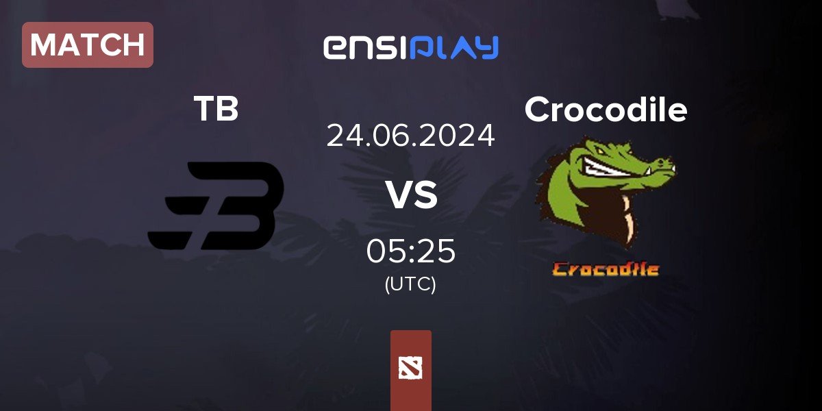 Match Team Bright TB vs Crocodile | 24.06
