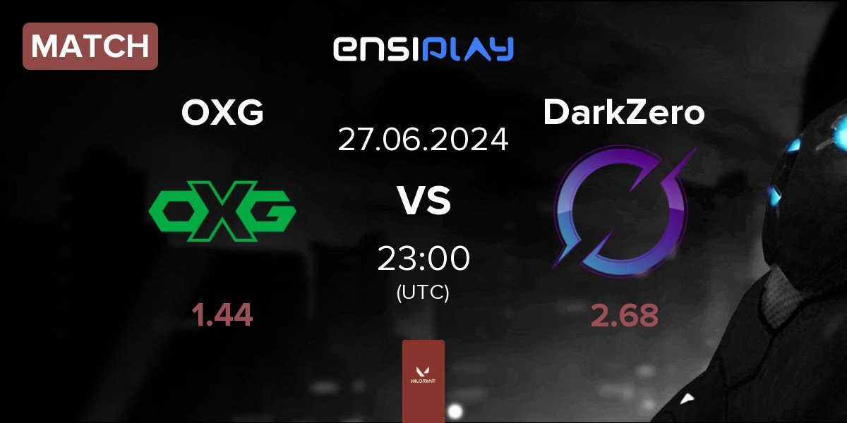 Match Oxygen Esports OXG vs DarkZero Esports DarkZero | 27.06