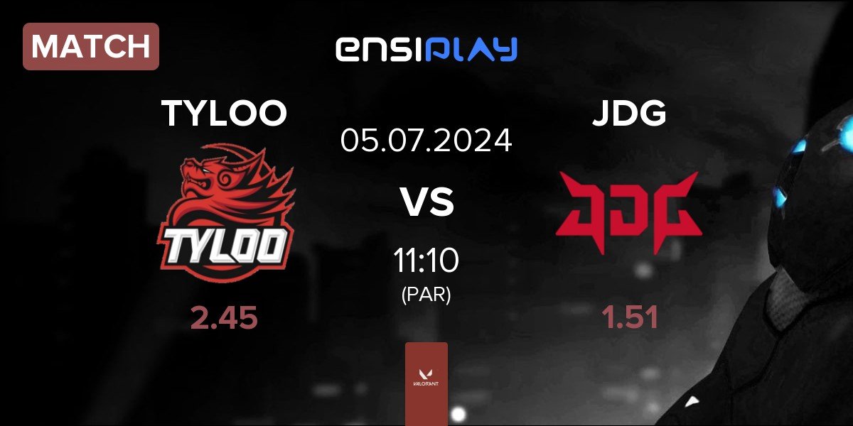 Match TYLOO vs JD Gaming JDG | 05.07