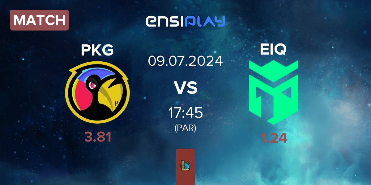 Match Parakeet Gaming PKG vs Entropiq EIQ | 09.07