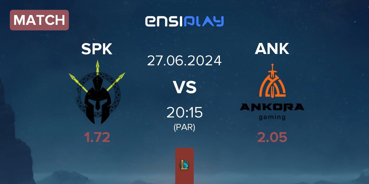 Match SPIKE Syndicate SPK vs Ankora Gaming ANK | 27.06
