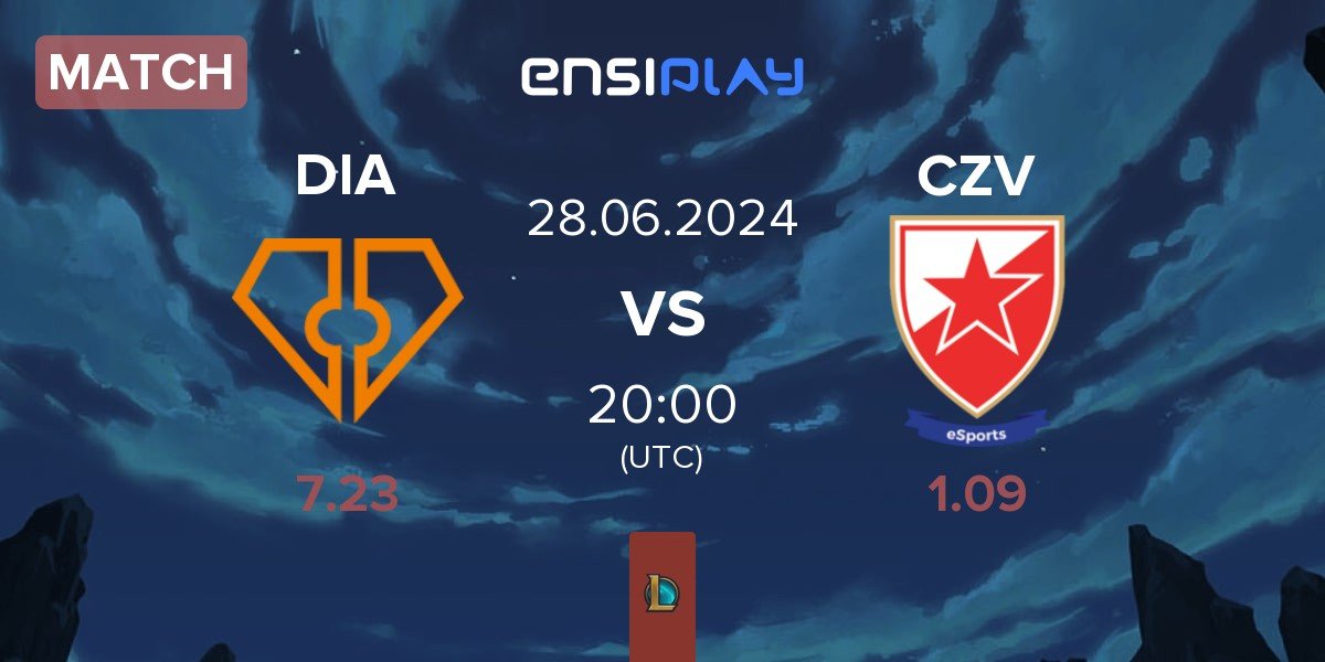 Match Diamant Esports DIA vs Crvena zvezda Esports CZV | 28.06