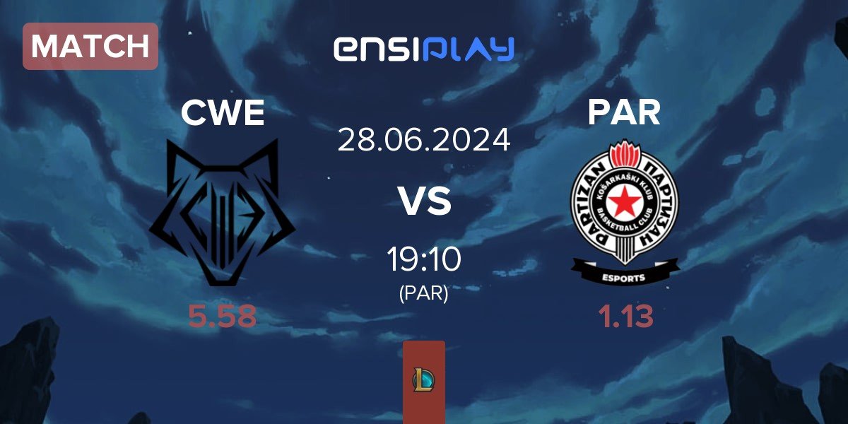 Match Cyber Wolves CWE vs Partizan Esports PAR | 28.06