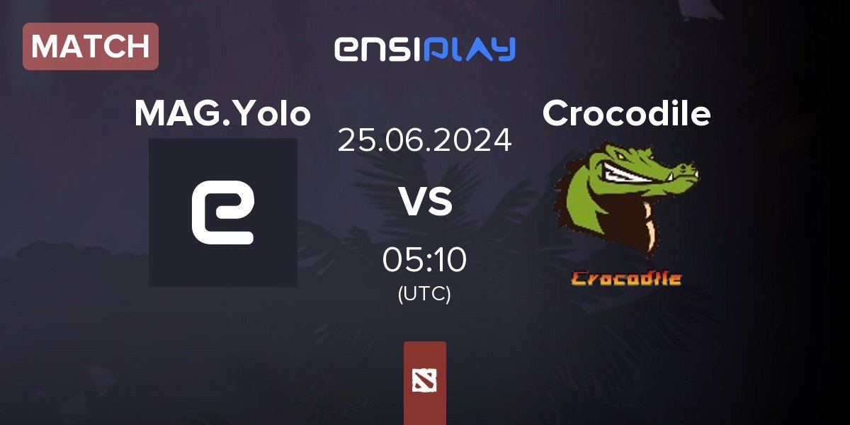 Match MAG.Yolo vs Crocodile | 25.06