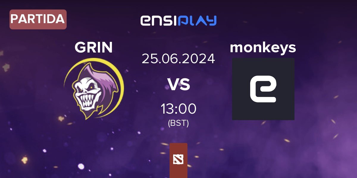 Partida GRIN Esports GRIN vs team monkeys- monkeys | 25.06