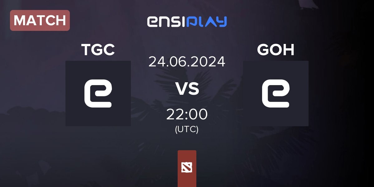 Match Team Giga cringe TGC vs Gods of Hell GOH | 24.06