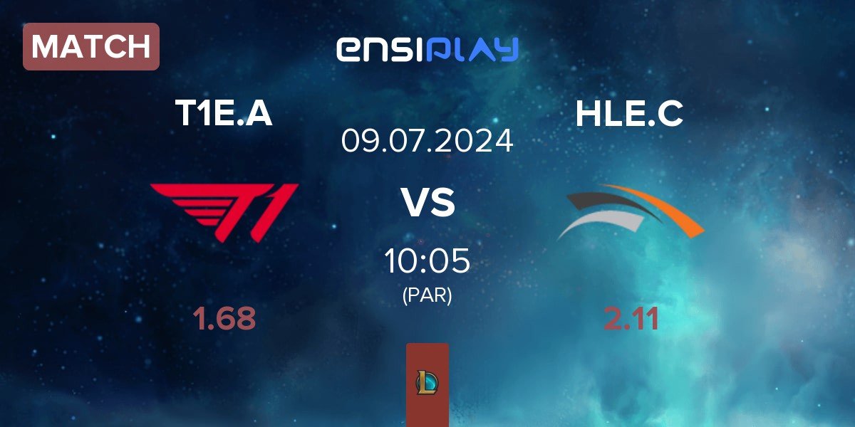 Match T1 Esports Academy T1E.A vs Hanwha Life Esports Challengers HLE.C | 09.07