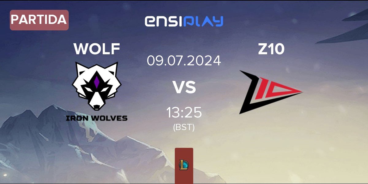 Partida Iron Wolves WOLF vs Zero Tenacity Z10 | 09.07