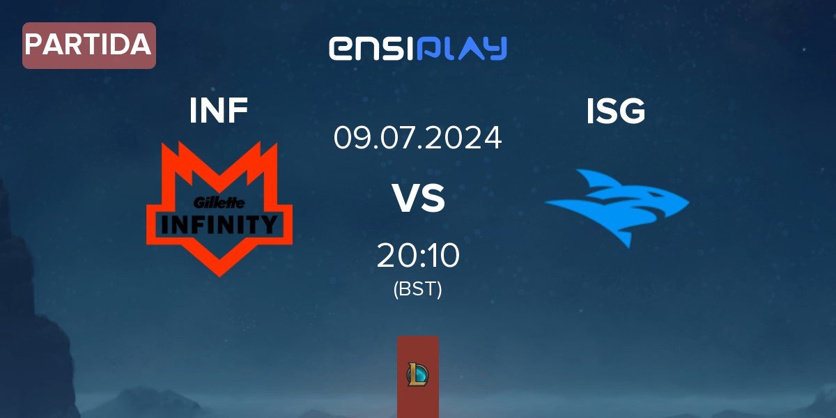 Partida Infinity Esports INF vs Isurus ISG | 09.07