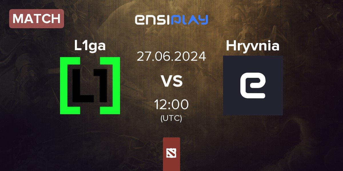 Match L1ga Team L1ga vs Team Hryvnia Hryvnia | 27.06