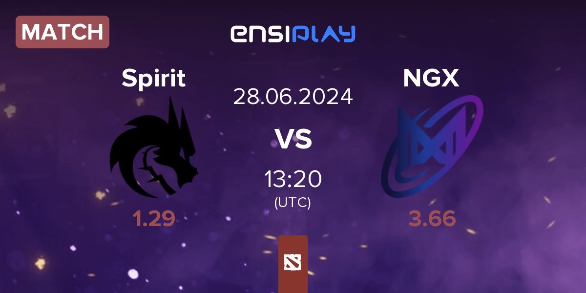 Match Team Spirit Spirit vs Nigma Galaxy NGX | 28.06