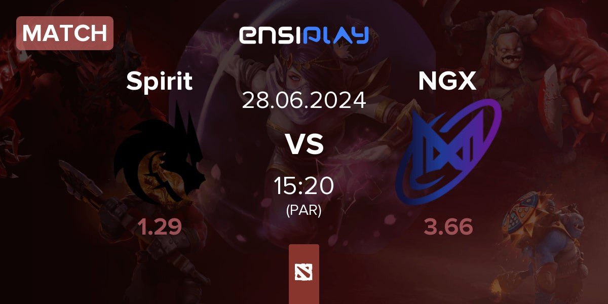 Match Team Spirit Spirit vs Nigma Galaxy NGX | 28.06
