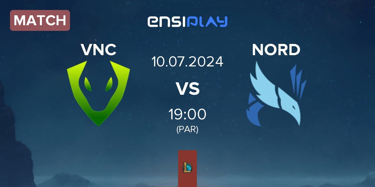 Match Venomcrest Esports VNC vs NORD Esports NORD | 10.07