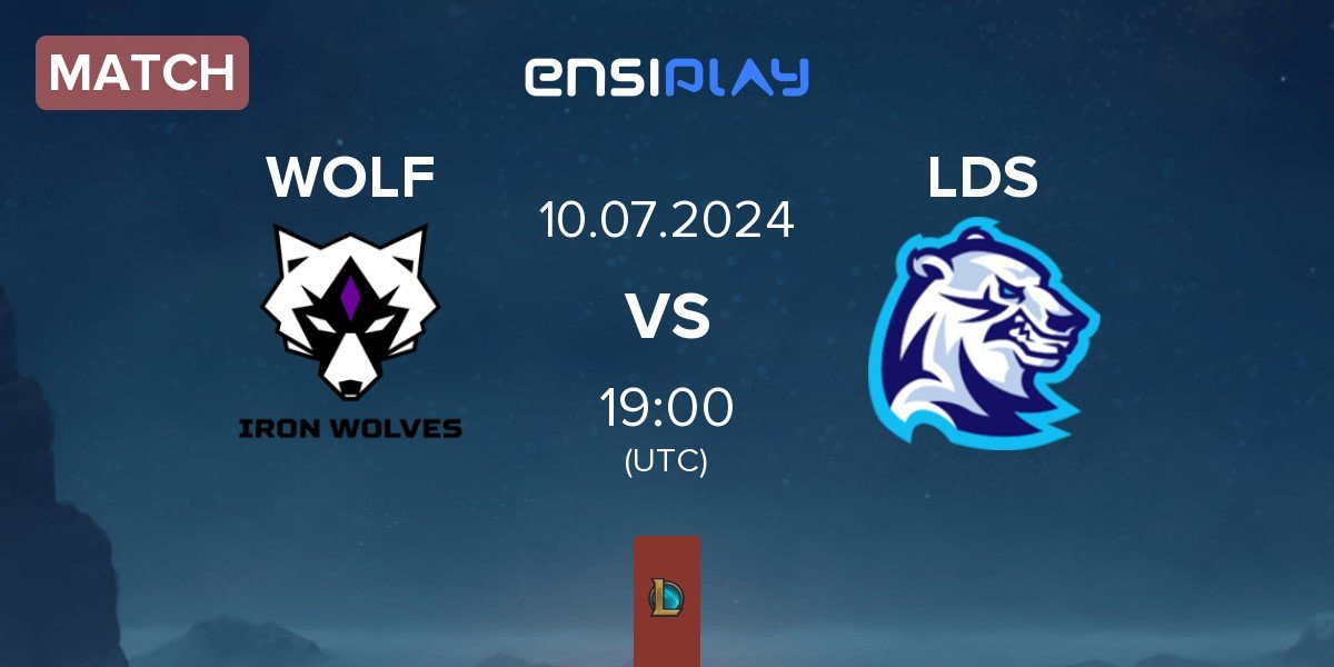 Match Iron Wolves WOLF vs Matty LODIS LDS | 10.07