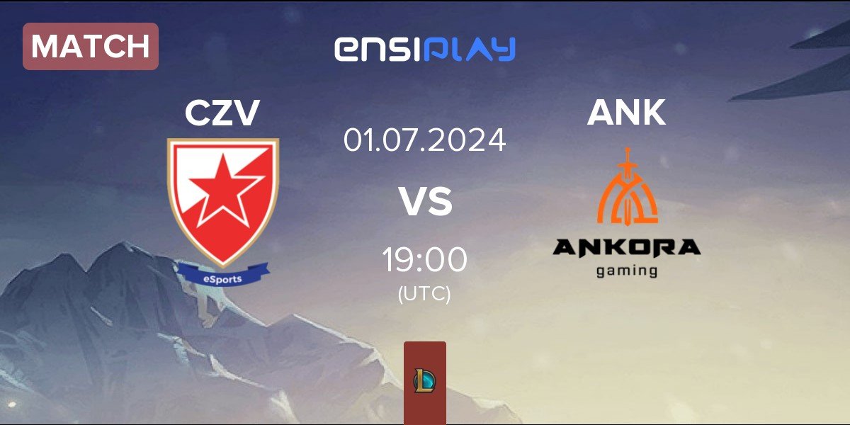 Match Crvena zvezda Esports CZV vs Ankora Gaming ANK | 01.07