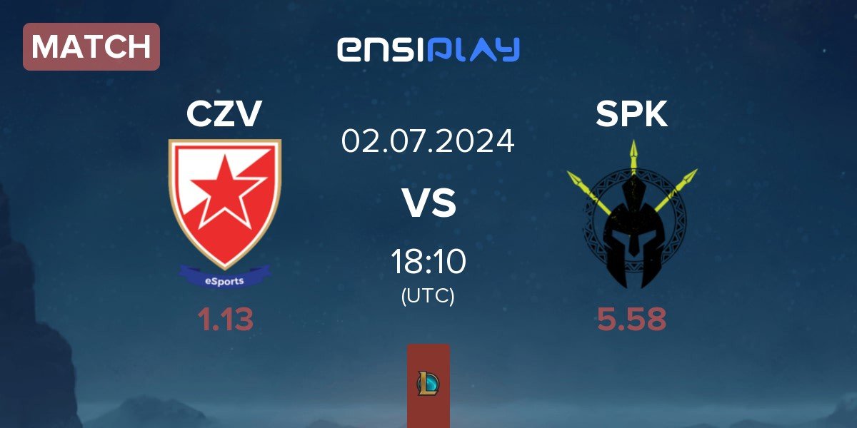 Match Crvena zvezda Esports CZV vs SPIKE Syndicate SPK | 02.07