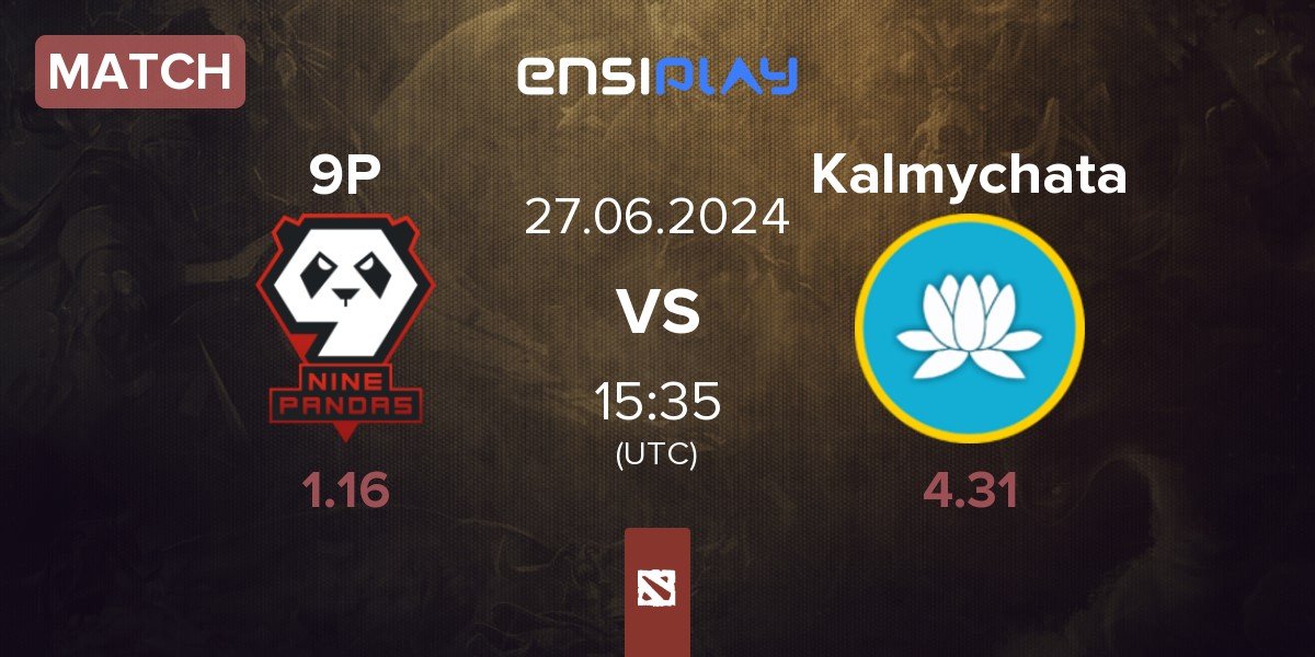Match 9Pandas 9P vs Kalmychata | 27.06