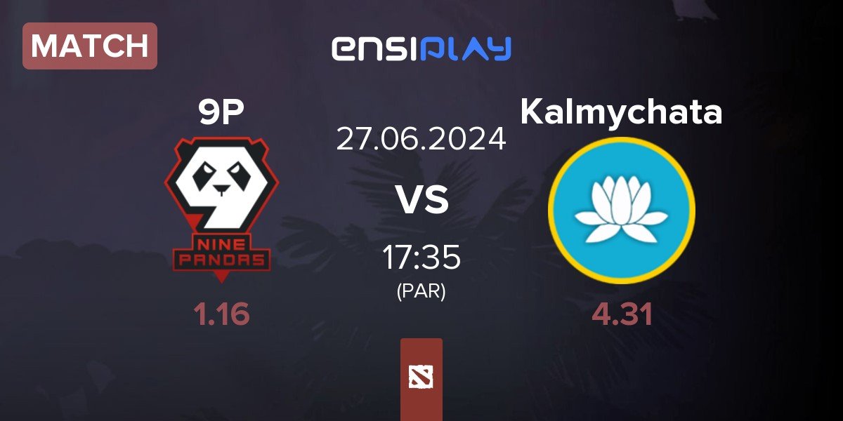 Match 9Pandas 9P vs Kalmychata | 27.06