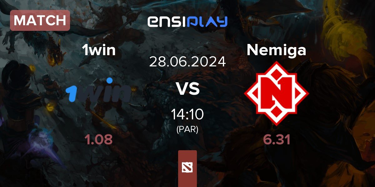 Match 1win vs Nemiga Gaming Nemiga | 28.06