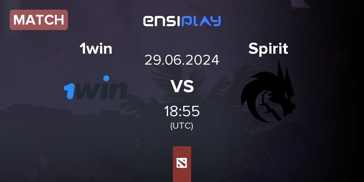 Match 1win vs Team Spirit Spirit | 29.06