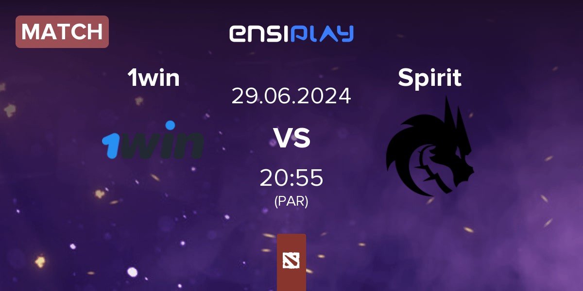 Match 1win vs Team Spirit Spirit | 29.06