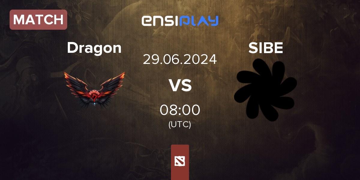 Match Dragon Esports Dragon vs SIBE Team SIBE | 29.06