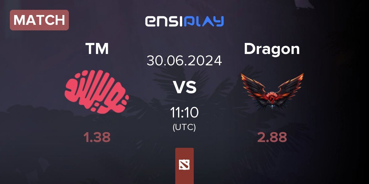 Match Twisted Minds TM vs Dragon Esports Dragon | 30.06