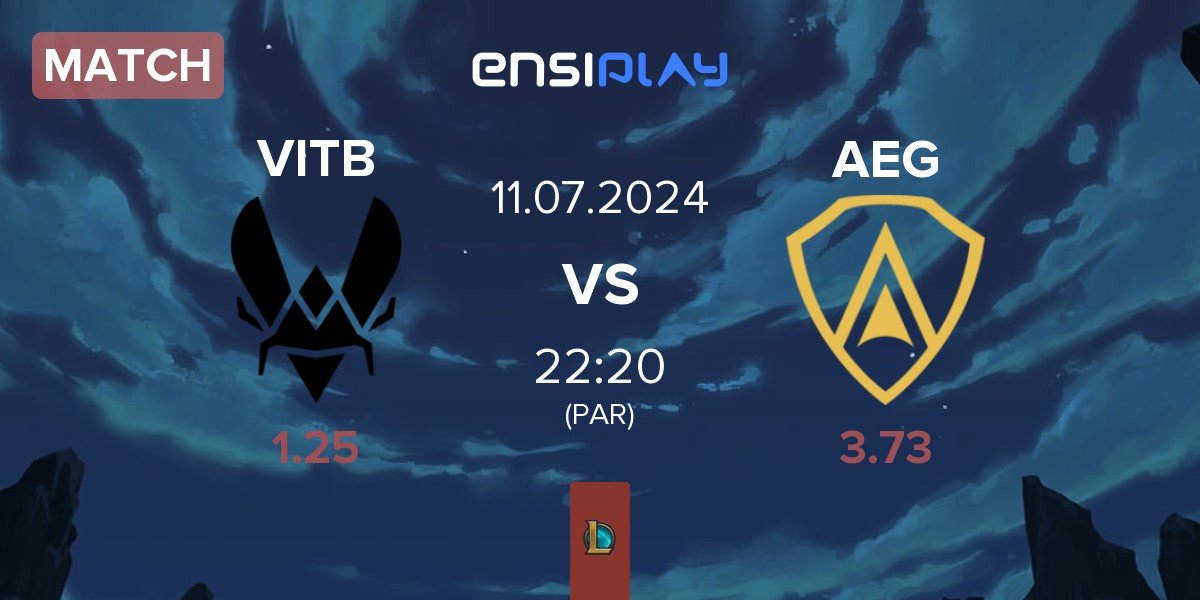 Match Vitality.Bee VITB vs Aegis AEG | 11.07