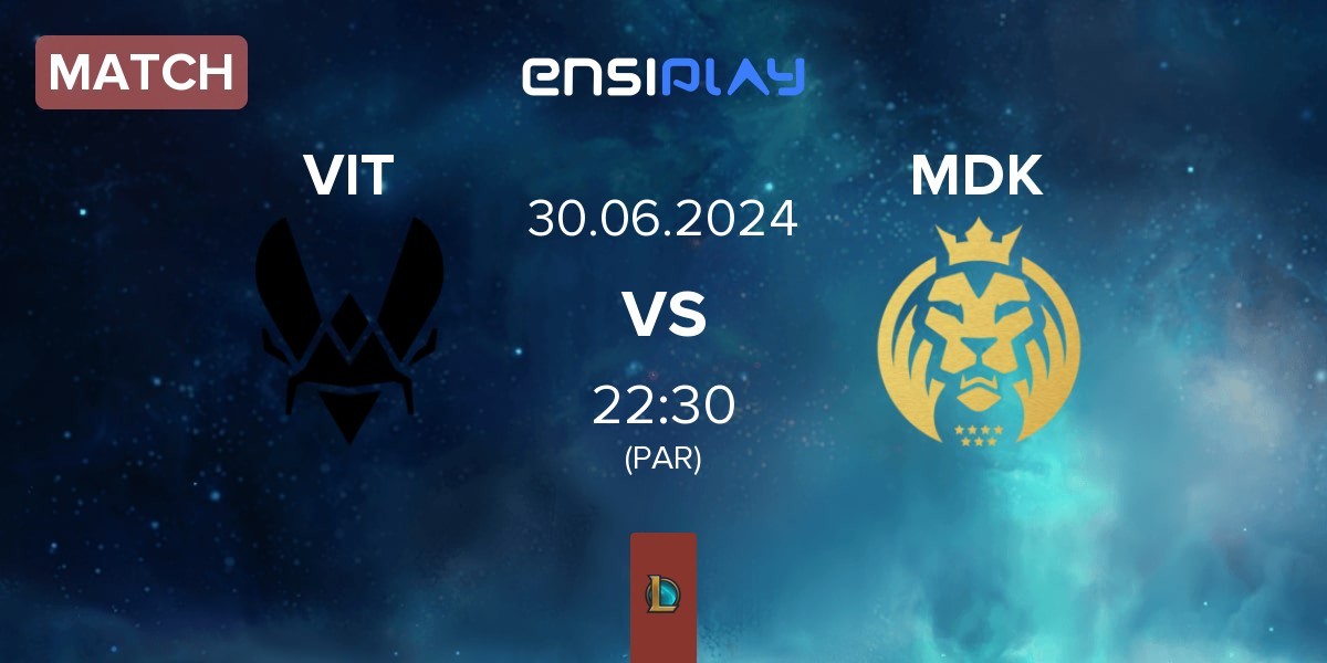 Match Team Vitality VIT vs MAD Lions KOI MDK | 30.06
