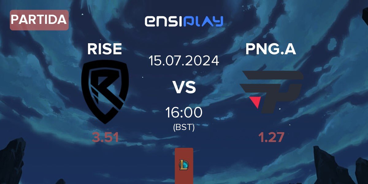 Partida Rise Gaming RISE vs paiN Gaming Academy PNG.A | 15.07