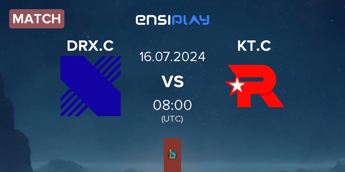 Match DRX Challengers DRX.C vs KT Rolster Challengers KT.C | 16.07