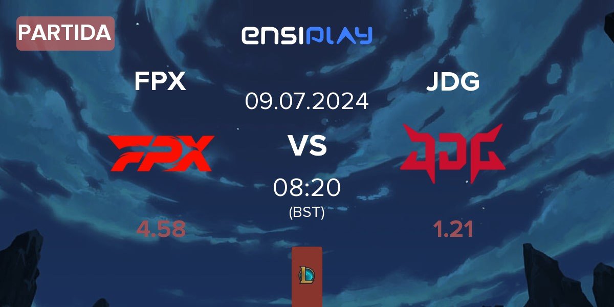 Partida FunPlus Phoenix FPX vs JD Gaming JDG | 09.07