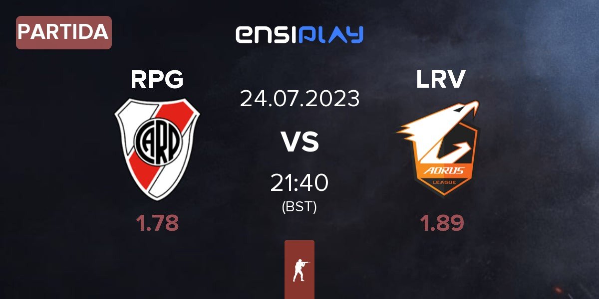 Partida River Plate Gaming RPG vs LRV Esports LRV | 24.07