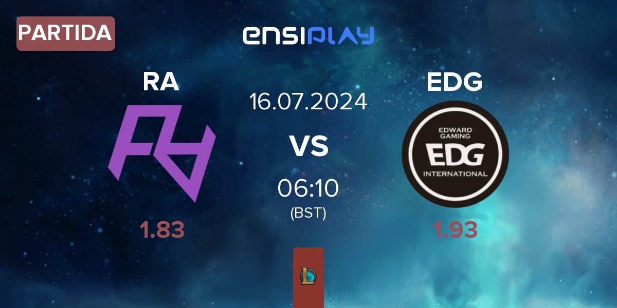 Partida Rare Atom RA vs EDward Gaming EDG | 16.07